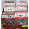Image 1 : LOT OF 12X2 AND 12X4 WOOD SCREWS