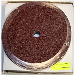LOT OF 24 GRIT RESIN FIBRE DISC 9X7/8"