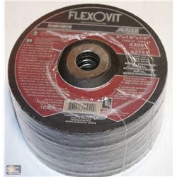 25 FLEXOVIT 6 "X1/8"X7/*' GRINDING WHEELS
