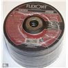 Image 1 : 25 FLEXOVIT 6 "X1/8"X7/*' GRINDING WHEELS