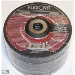 25 FLEXOVIT 6 "X1/8"X7/*' GRINDING WHEELS