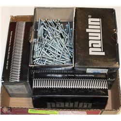LOT OF 8X3 WOOD SCREWS