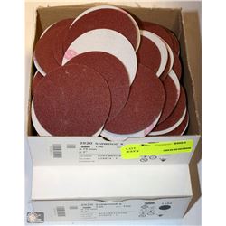 2 BOXES OF QUICK CONNECT SANDING DISCS