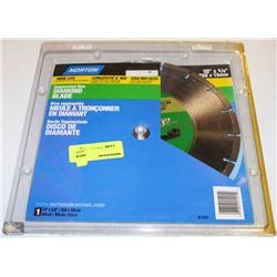 NORTON 10"X5/8" DIAMOND BLADE