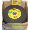 Image 1 : BOX OF DEWALT 8X1/8X5/8" ABRASIVE SAW BLADES