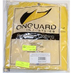 ONGUARD PROTECTIVE SZ L RAIN JACKET WITH HOOD