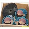 Image 1 : BOX OF ASST SANDING PAPER WHEELS