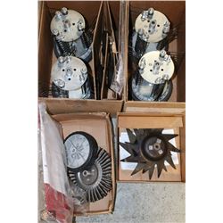 LOT OF CREVICE CLEANER/2 BOXES SPRINGS/TILLER BLD