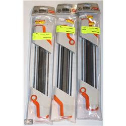 LOT OF 3 STIHL 3/8" 2-IN-1 FILE HOLDERS