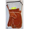 Image 1 : LOT OF 6 RIGHT HAND ONLY WELDING GLOVES