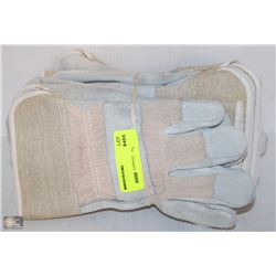 LOT OF 12 WORK GLOVES