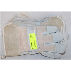 LOT OF 12 WORK GLOVES