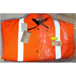 XL 3 IN 1 ORANGE TRAFFIC JACKET
