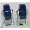 Image 1 : LOT OF 2 BIG BLUE CASTERS