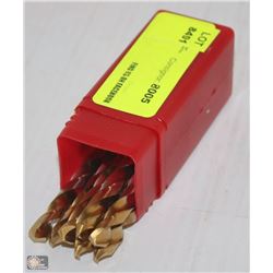 LOT OF 7 HSS DORMER BITS