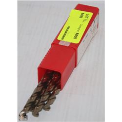 LOT OF 5 7.0MM COBALT DRILL BITS
