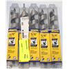 Image 1 : LOT OF 5 IRWIN 15/16 AUGER BITS