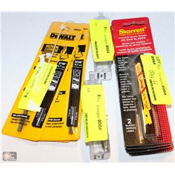 DEWALT CARBIDE HAMMER BITS/JIG BLADES/BURR