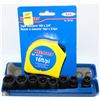 Image 1 : WESTWARD 9PC IMPACT SOCKET SET 3/8X16' TAPE