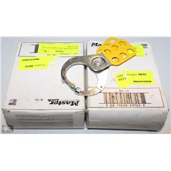 2 BOXES OF MASTERLOCK LOCKOUT TAGS