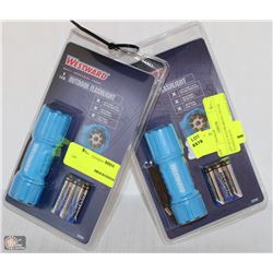 LOT OF 2 WESTWARD LED OUTDOOR FLASHLIGHTS