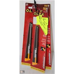 LOT OF 3 OLAF POCKET EXACTO KNIVES