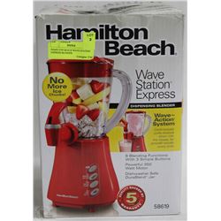 HAMILTON BEACH WAVE STATION EXPRESS BLENDER