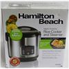 Image 1 : NEW HAMILTON BEACH DIGITAL RICE COOKER &