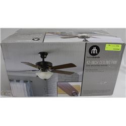 HOMETRENDS 42 INCH CEILING FAN FRENCH BRONZE