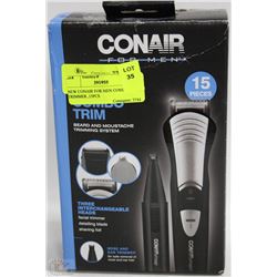 CONAIR FOR MEN COMBO TRIMMER ,15PCS
