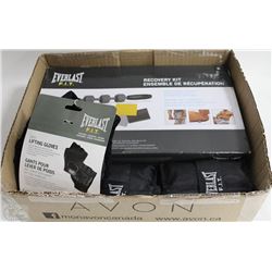 FLAT WITH NEW EVERLAST WRIST WEIGHTS AND