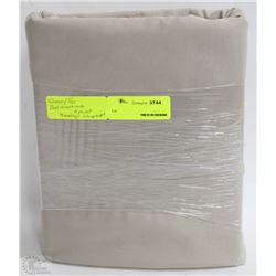 MAINSTAYS 4PC SHEET SET ,QUEEN SIZE, TAN COLOUR