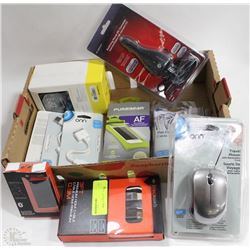 FLAT OF NEW AND OPENED ELECTRONICS HDMI CABLES &