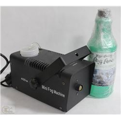 MINI FOG MACHINE - 400 WATT W/BOTTLE