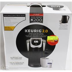 KEURIG 2.0 K200 PLUS SERIES ,BREWS A CUP OR