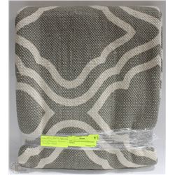 NEW AREA RUG WOVEN 84INCH BY 58 INCH