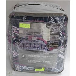 HOMETRENDS 5PC REVERSIBLE COMFORT SET