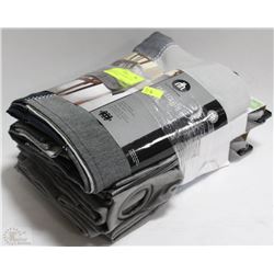 NEW MAINSTAYS GROMMET TOP WINDOW PANELS