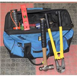 POWERFIST TOOL BAG WITH  CONTENTS