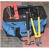 Image 1 : POWERFIST TOOL BAG WITH  CONTENTS