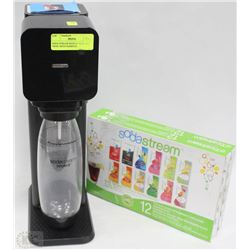 SODA STREAM WITH 24 FLAVORS TRIAL SIZED SAMPLES