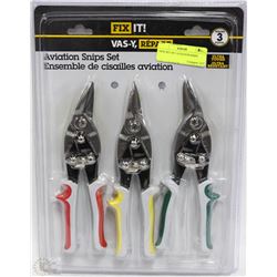NEW SET OF 3 AVIATION SNIPS