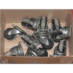 BOX W/10 HEAVY DUTY COMMERCIAL  SWIVEL CASTERS
