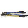 Image 1 : LOT OF 3 BOLT CUTTERS