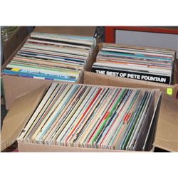 3 BOXES OF ASSORTED RECORDS