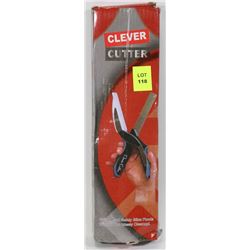 NEW CLEVER CUTTER CUTTING BOARD SCISSOR SET