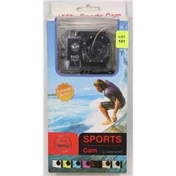 NEW 1080P SPORTS ACTION CAM WITH MOUNTS