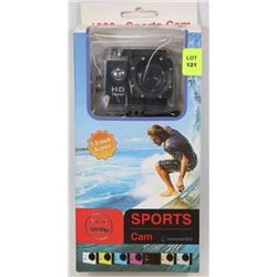 NEW 1080P SPORTS ACTION CAM WITH MOUNTS