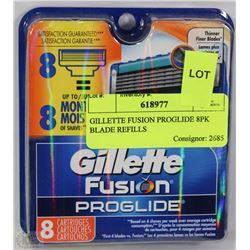GILLETTE FUSION PROGLIDE 8PK BLADE REFILLS
