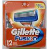 Image 1 : GILLETTE FUSION 12PK BLADE REFILLS